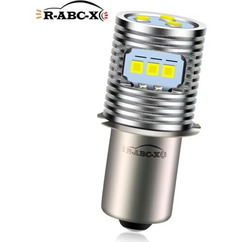 3V DC 4.5V 6-24V P13.5S PR2 CSP 1616 chips 9smd LED Flashlight For Interior Bike Torch Spot Lamp Bulb High Brightness 600LM