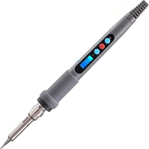 Thermostatic LCD Screen Display 220V 110V 60W Temperature Adjustable Soldering Iron Mini Soldering Station 936d Welding Tools EU