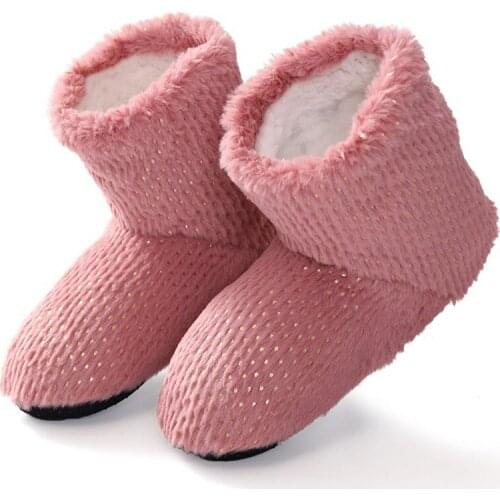 Womens Furry Slippers for Home Fashion Sequins 2020 Winter Soft House shoes Warm Plush Slippers with fur Indoor Girls