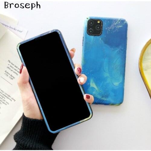PC Hard Graffiti Phone Case For iPhone 11 Pro X XR XS Max Colorful Tempered Film Protective Back Cover For iPhone 6 6s 7 8 Plus
