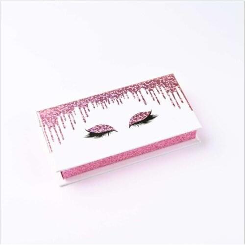 10/30/50 pcs wholesale 3D mink Lash tassel packaging case mix bulk custom eyelash packaging box with tray lash boxes packaging