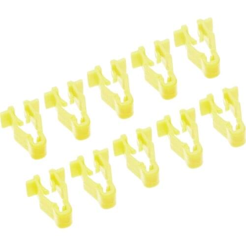 10Pcs Wheel Arch Snap Fit Trim Clip 90601-SMG-003 Auto Wheel Arch Snap Fit Clips fit for Honda Civic CRV HRV