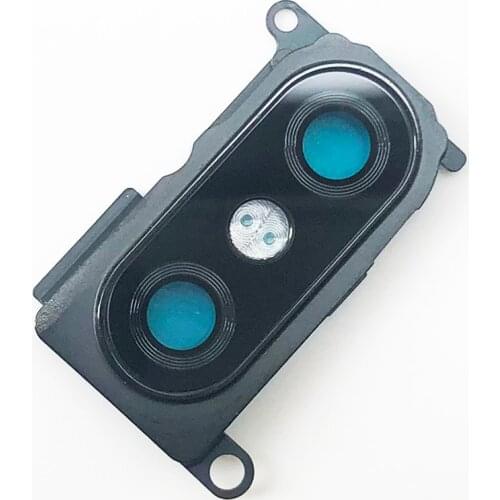 100% Original Rear Back Camera Glass Lens Frame Cover Bezel+Camera Cover Circle Housing Flashlight lamp For Xiaomi Mi Mix 3 Mix3