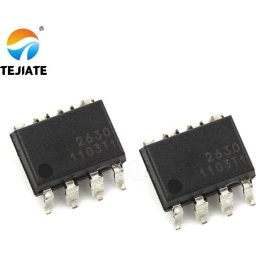 2PCS HCPL2630SD HCPL-2630 2630 high speed optocoupler package SOP8