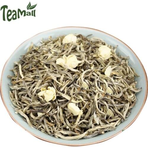 2021 Jasmine Tea Green Chinese Tea Guangxi Hengxian Jasmine and Yunnan Maojian Luzhou Type 100g