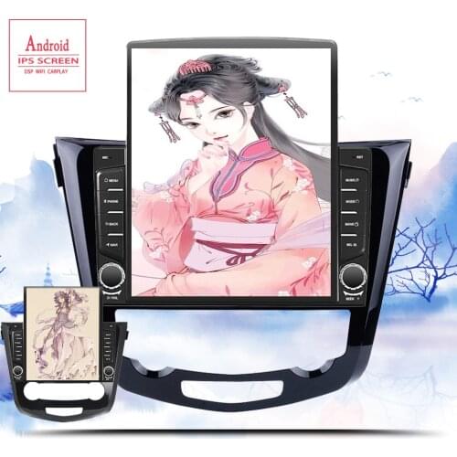 Deckless 9.7" IPS Android 10.0 Car Radio for Nissan X-Trail T32 Qashqai J10 J11 2014 2015 2016 2017 2018 2019 20 GPS Navigation