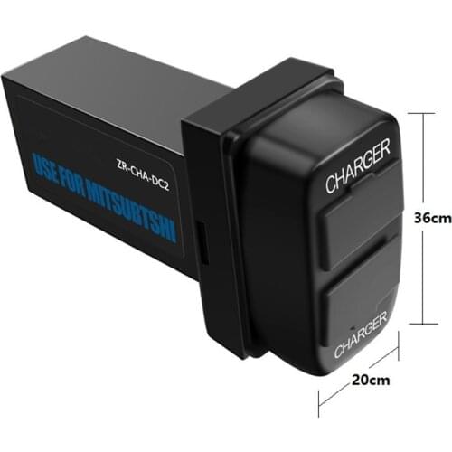 Car Interface USB Charger Adapter and USB Audio Input for MITSUBISHI Lancer Outlander ASX Pajero Sport for iPhone for xiaomi