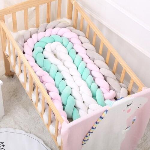 Baby Infant Bedding Bumper Newborn Crib Pad Protection Cot Bumpers Bedding Accessories Baby Crib Bumpers Baby bed Decoration