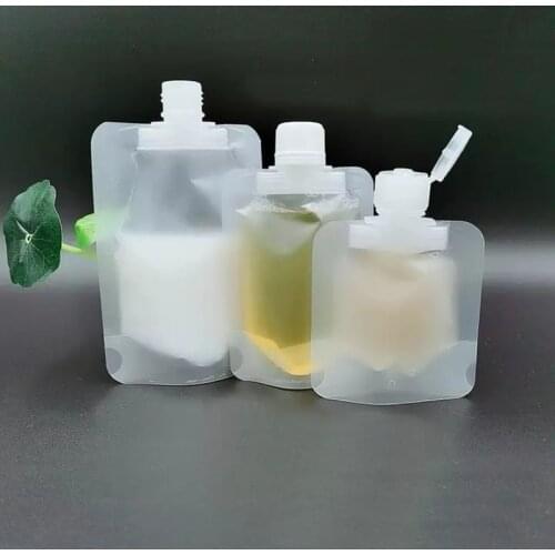 30/50/100 Ml Lotion Dispenser Bag Travel Reusable Leak-proof Refillable Bag Shampoo Liquid Cosmetic Packaging Storage Container