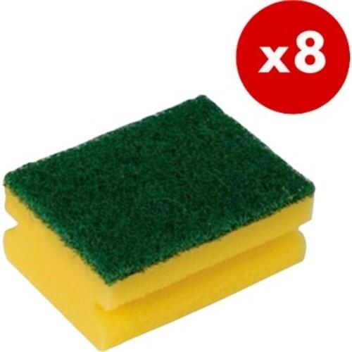 Corrugated Scouring Sponge, Cleaning Sponge 5-8-10 Pack Cleaning Sponge DISHWASHER Scouring sponge Fast Shipping