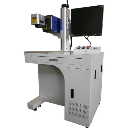Robotec CO2 Mini Metal Fiber Laser Marker /Engraving/Cutter/Engraver/Cutting for Logo Printing on Plastic Laser Marking Machine