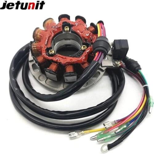 JETUNIT 100%premium jetski Stator assy assembly Magneto GENERATOR Polaris 324020 SL 650 STD1994 1995 parts coil electrical