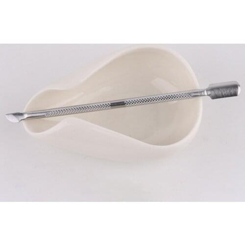 12.5cm Stainless Steel Manicure Cuticle Pushers Double-head Nail Pusher Dead Skin Remover Manicure Nail Files Pedicure Care Tool