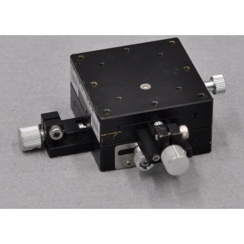 Misumi XEGCL60 XY axis optical manual precision screw dovetail groove fine-adjustment displacement slide copper