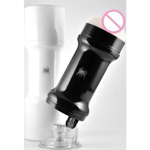 Spider Hands Free Realistic Suction Cup Male Masturbator Bullet Vibrating Pussy Pocket Vagina Sex Product Sex Toys For Men