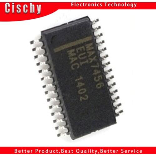 1pcs/lot MAX7456EUI SSOP28 MAX7456 SSOP SMD SSOP-28 In Stock