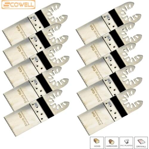 30% Off 10pcs Stainless Steel Oscillating Multi Tool Saw Blades Accessories Multimaster Power Tools Saw Blades Reciprocation Saw