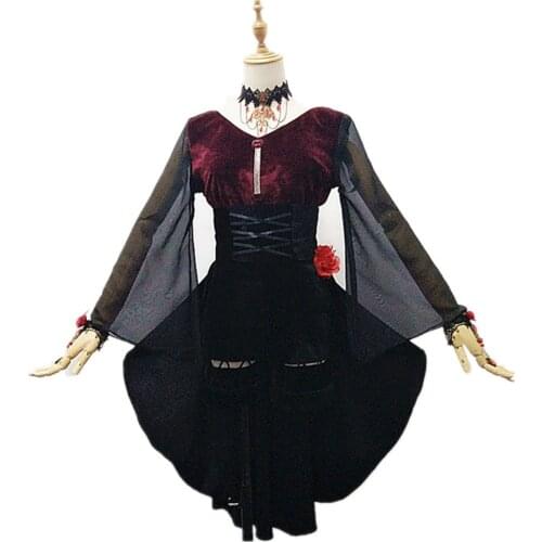 2018 Houseki no Kuni Land of the Lustrous Member Cinnabar Cosplay Costume Summer Dress Clothes