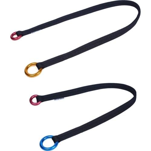 22KN Climbing Rope Friction Saver Loop Belt Sling Wide Flat Nylon Tree Slings for Tree Work Arborist