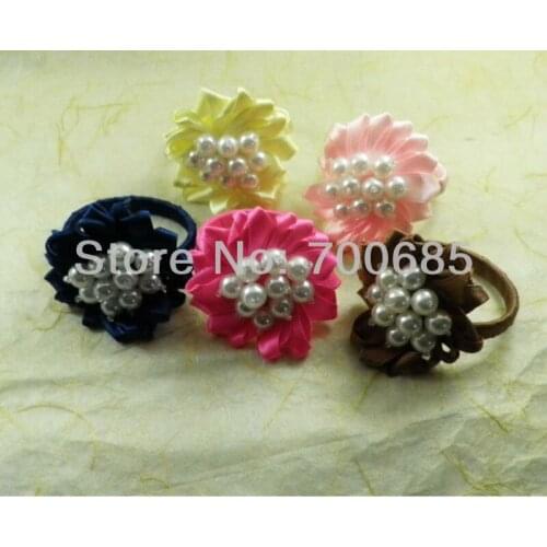 Beaded wedding napkin ring, napkin holder, decoration napkin ring