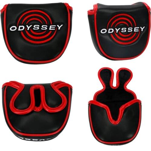 One Piece New Golf Club Mallet Putter Headcover Magnet Closed For Mallet Putter Cover Sports Golf Club Accessories Equipment