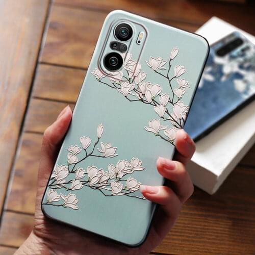 For Xiomi Xiaomi Redmi Note 9 Pro Max 9S Case For Fundas Redmi Note 9Pro Note9S Note9 Pro Max Cute 3D Flowers Phone Cases Cover