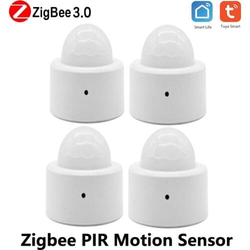 Tuya Zigbee 3.0 Human Body Sensor Wireless Smart Body Movement Mini PIR Motion Sensor Motion Detector Use With Gateway Domotica