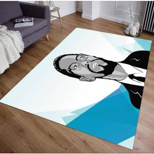 Malcolm X 2 Patterned Carpet ,Non Slip Floor Carpet,Teens Carpet,Turkish Rug