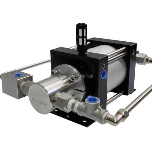 Free shipping Model :XT130 600-1000 bar High pressure Air operated hydraulic test pump for valve and cylinder testing