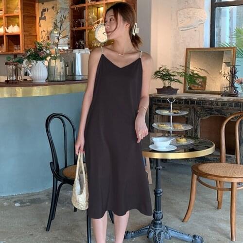 Fashion Summer Loose Midi Dress Ladies Casual Sexy Strapless Rhinestone Sleeveless Backless Vacation Clothes Split Beach Dress