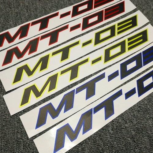 Stickers Motorcycle MT 03 For YAMAHA MT-03 MT03 MT 03 Wheels Rims Tank Pad Helmet Decal Stripes Wheel Rim 2017 2018 2019 2020