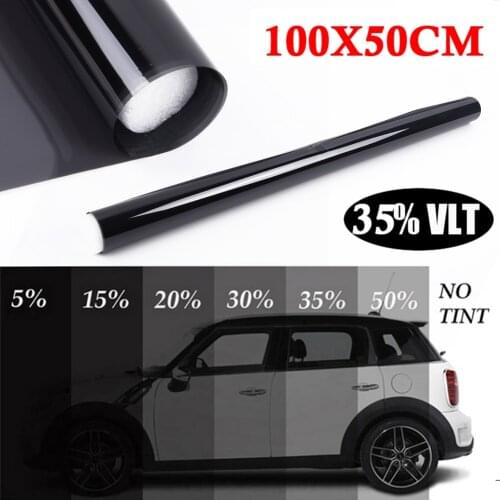 Universal 50cm*100cm Universal Auto Car Home Office Glass Window VLT Tint Film Roll Sunshade Window Foils PET Solar Protection