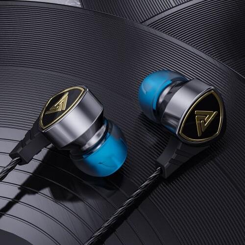 Moving Coil Ergonomic Wired In-Ear Stereo HiFi Earphone Sport Heavy Bass HD call 3.5mm Earphone