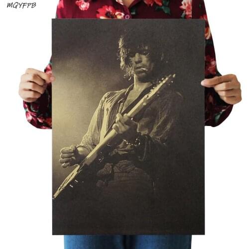 Rock Chick Harstyles Kraft Paper Poster Wall Decoration Painting pictures of Home Room 50.5x35cm