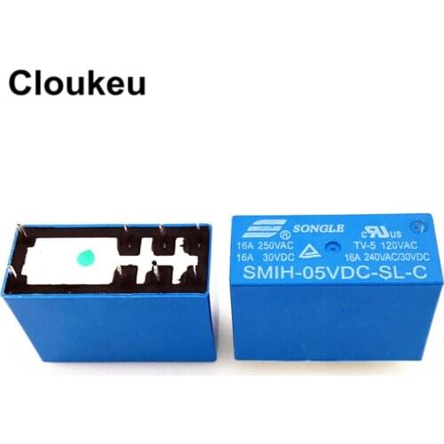 SMIH-05VDC-SL-C 16A Relay DIP8