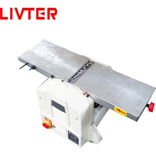 LIVTER Electric 8'' Bench Top industrial 1500W wood thickness planer Jointer/Planer Combo woodworking machine spiral cutter