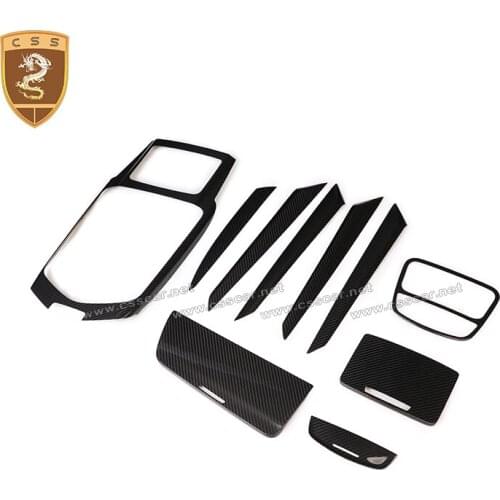 Carbon Fiber Interior Trim For Maserati Levante 2016 2017 2018 Central Control Door Inner Handle Car Accessories