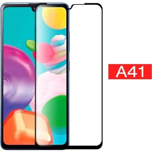 Full Cover Tempered Glass For Samsung Galaxy A41 A40 Screen Protector For Samsang A41 A40 A 41 Phone Protective Film Glass