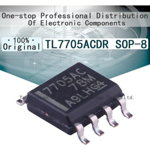 10/Pcs New Original TL7705ACDR 7705AC SOP-8 TL7705 TL7705AC SOIC-8 Single power supply voltage monitor IC chip
