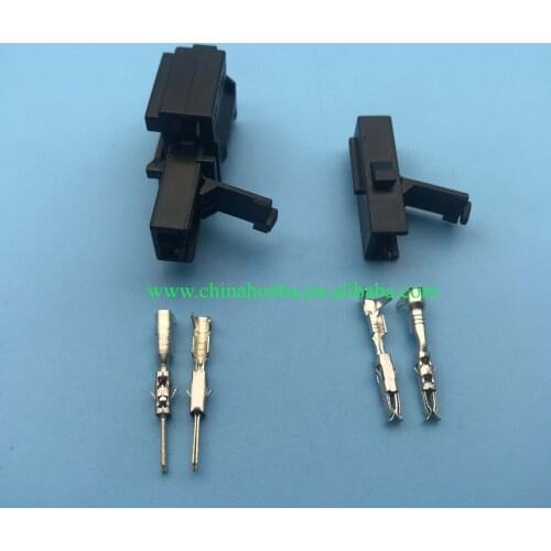 10 pcs Rear view mirror / seat wiring harness butt joint 2P male and female plug 1J0 973 119 1J0 973 332A