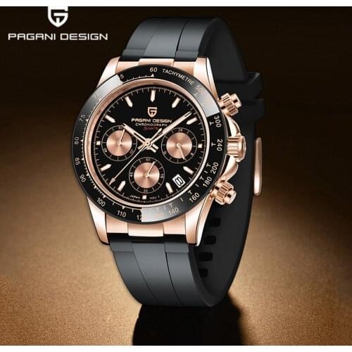PAGANI DESIGN Men Quartz Watches Luxury Brands Fashion Timed Movement Military Watches Leather Quartz Watches Relogio Masculino