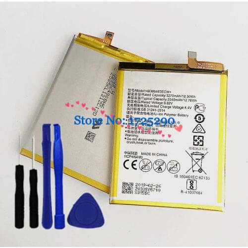 New Real 3340mAh HB386483ECW Battery For Huawei Honor 6X / GR5 2017 BLL-L23 L21 L22 / Mate 9 lite BLN-L24 L22 L21