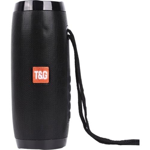 Wireless Bluetooth Speaker Bass Column Waterproof Speaker LED Flashing Light Bluetooth Loundspeaker Subwoofer FM Radio BoomBox