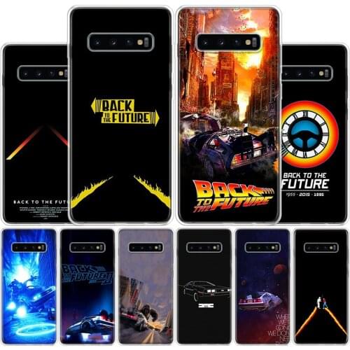 Back To The Future Phone Case For Samsung Galaxy A51 A71 A50S A30S A10 A20E A40 A70 M30S A91 A01 A6 A7 A8 A9 Plus + Cover
