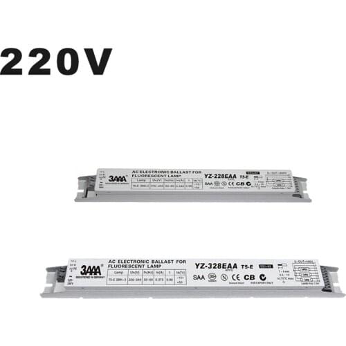 220-240V T5 Electronic Ballast YZ-228EAA YZ-328EAA T5-E 2*28W 3*28W High Quality Rectifier For T5 28W HO Tube Fluorescent Lamp