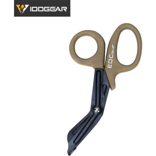 IDOGEAR Tactical Medical Scissors Emergency First Aid Shears Bandage Paramedic EMT Airsoft 6917