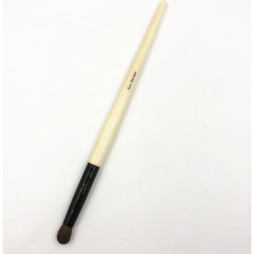 Professional BB Long Handle Natural Horse Hair Eye Smudge Brush Smokey Eyeshadow Makeup Blending Make up Brush