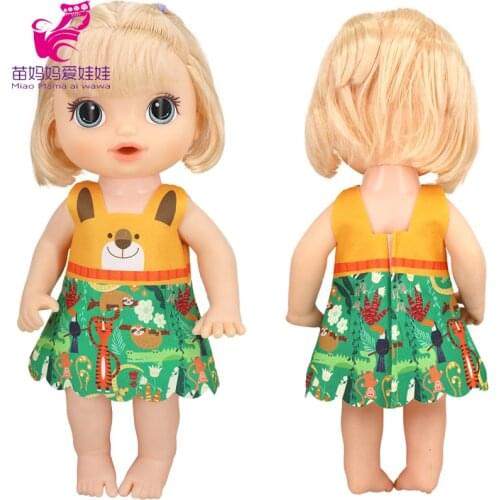 12" Girl Doll Summer Dress 30 Cm Baby Doll Clothes Children Gift