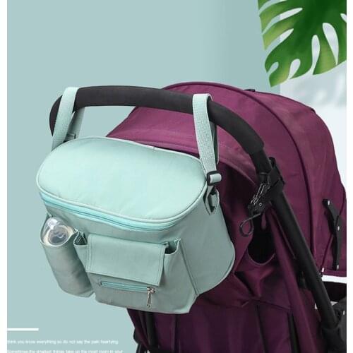 Multifunctional Baby Stroller Bag Diaper Bag Infant Stroller Organizer Hanging Storage Basket Large Capacity Mummy Diaper Bags