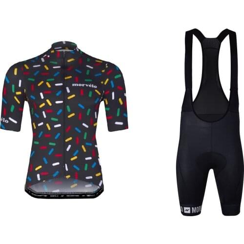 LASER Cut 2021 MORVELO M12 Mens Cycling Jersey Short Sleeve Bicycle Clothing With Bib Shorts Ropa Ciclismo